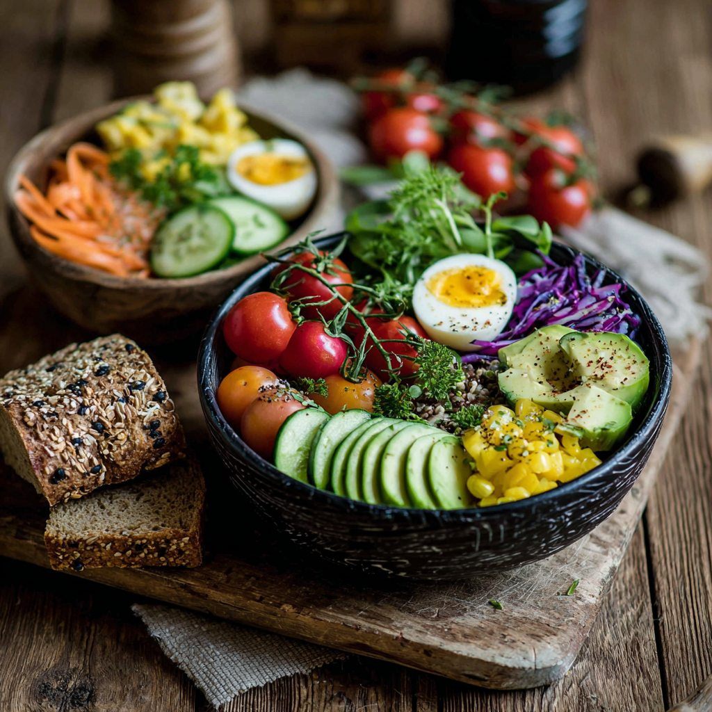 Задоволені клієнти зі здоровою їжею